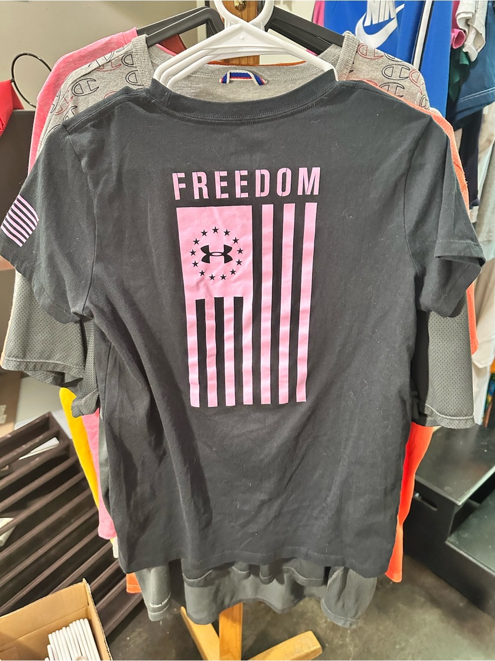 Under Armour Women's Freedom Flag Graphic The Classic Tee Shirt